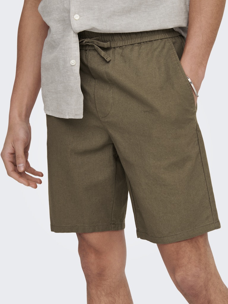 Only & Sons - Shorts - Uomo | linus 0007 cot lin noos