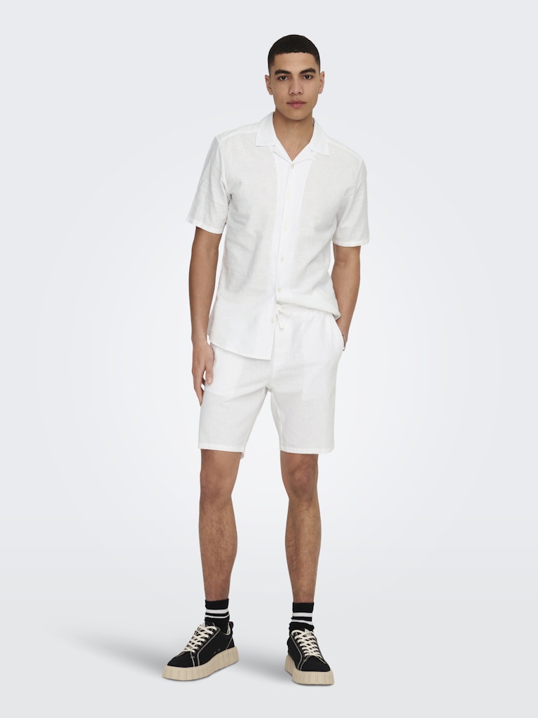 Only & Sons - Shorts - Uomo | linus 0007 cot lin noos