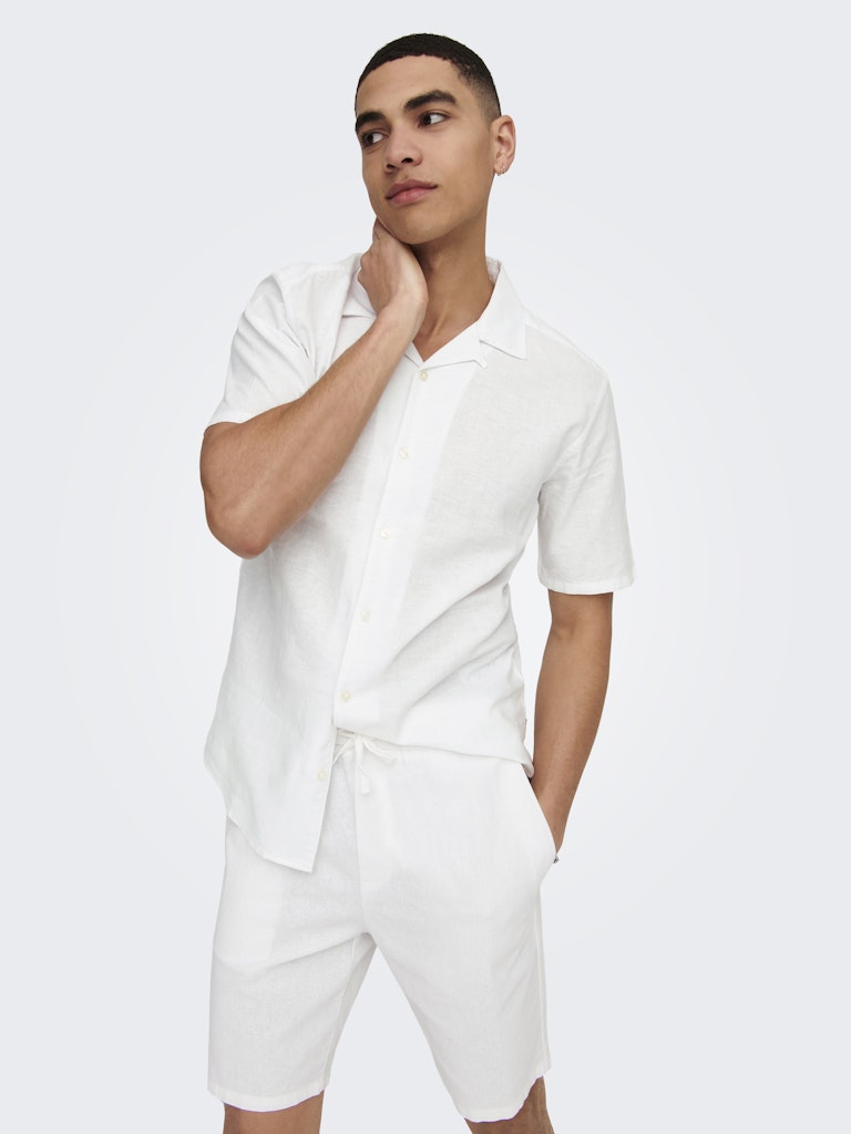 Only & Sons - Shorts - Uomo | linus 0007 cot lin noos