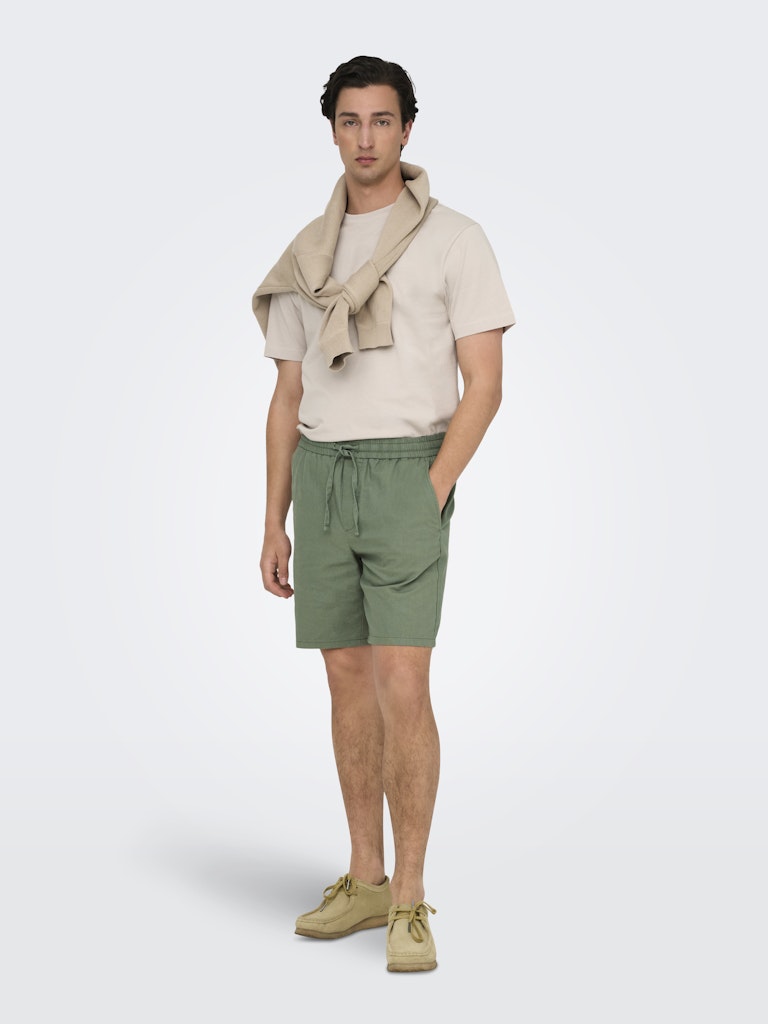 Only & Sons - Shorts - Uomo | linus 0007 cot lin noos