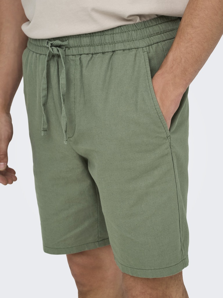Only & Sons - Shorts - Uomo | linus 0007 cot lin noos