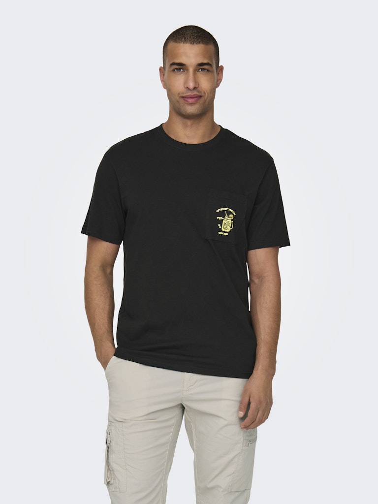 Only & Sons - T-shirt - Uomo | onskristopher reg pocket ss tee
