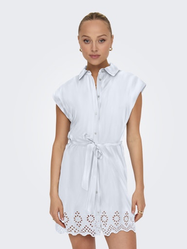 Only - Abito donna | onllou life emb s/s shirt dress ptm