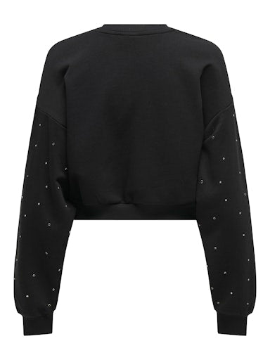 Only - Felpa donna | onlglobe l/s o-neck ub swt