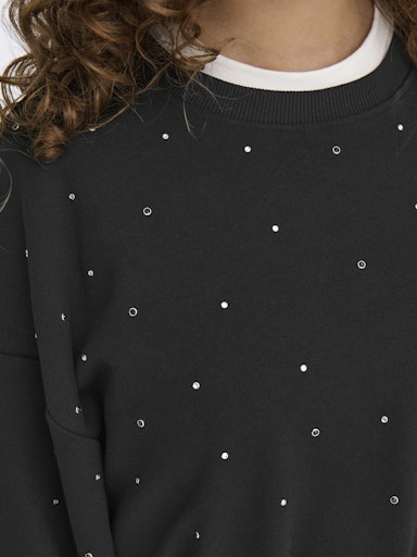 Only - Felpa donna | onlglobe l/s o-neck ub swt