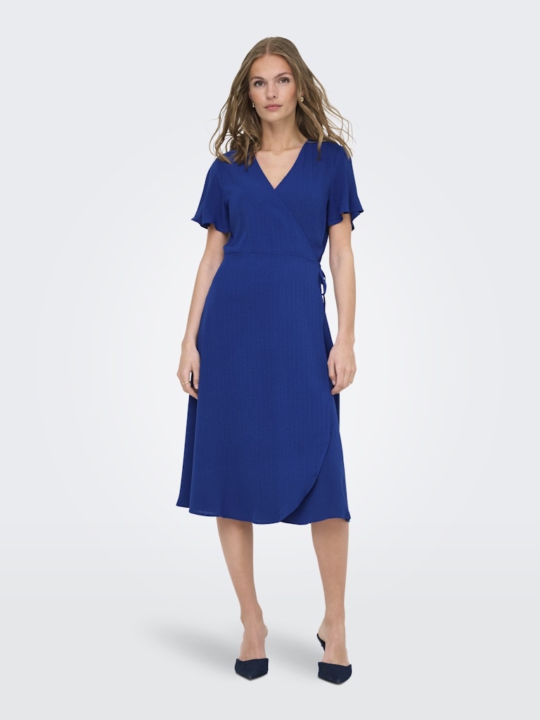 Only - Vestito wrap - Donna | onlcali life s/s midi wrap dress wvn