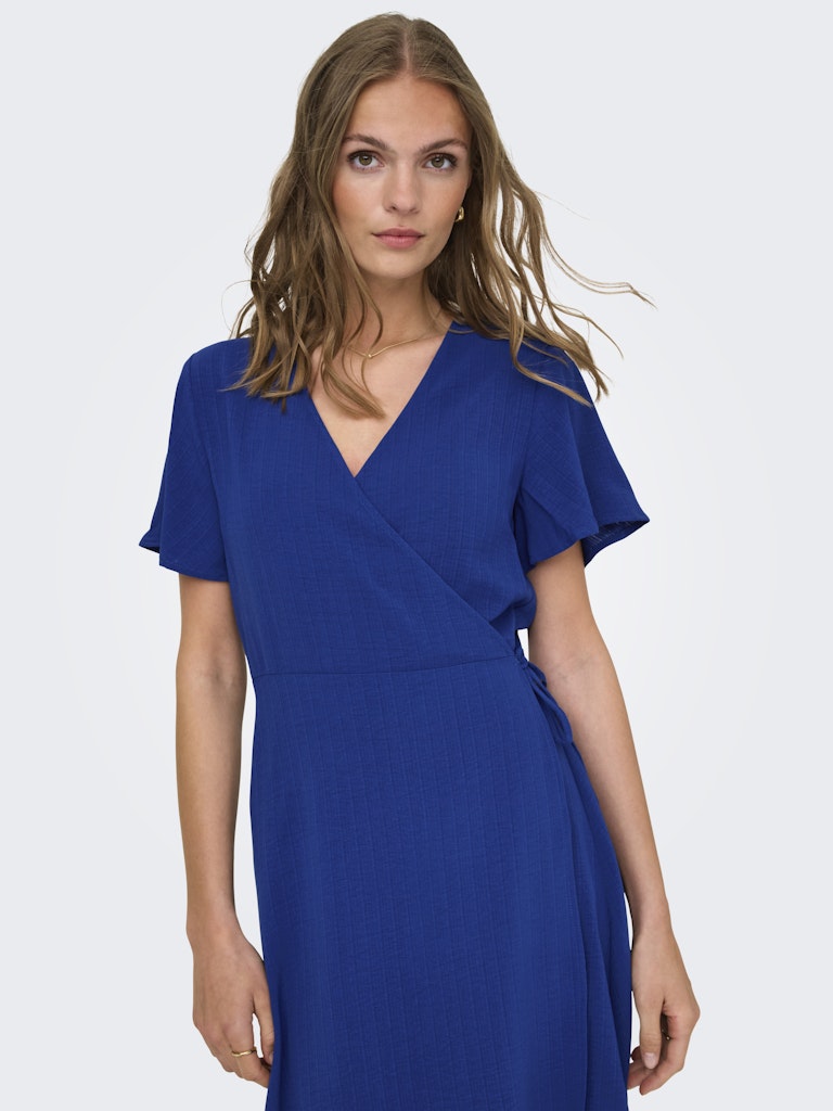 Only - Vestito wrap - Donna | onlcali life s/s midi wrap dress wvn