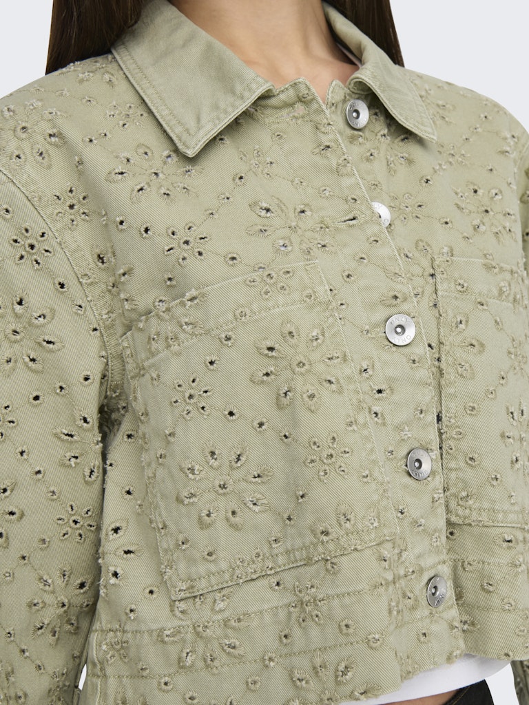 Only - Giubbino - Donna | onlelsa short crochet jacket otw