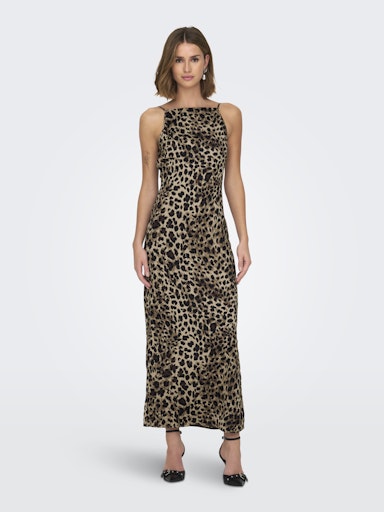 onlchigo life strap satin maxi dress wvn