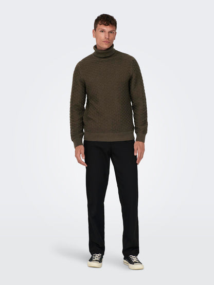 Maglione Kay Reg Roll Neck Knit Only & Sons