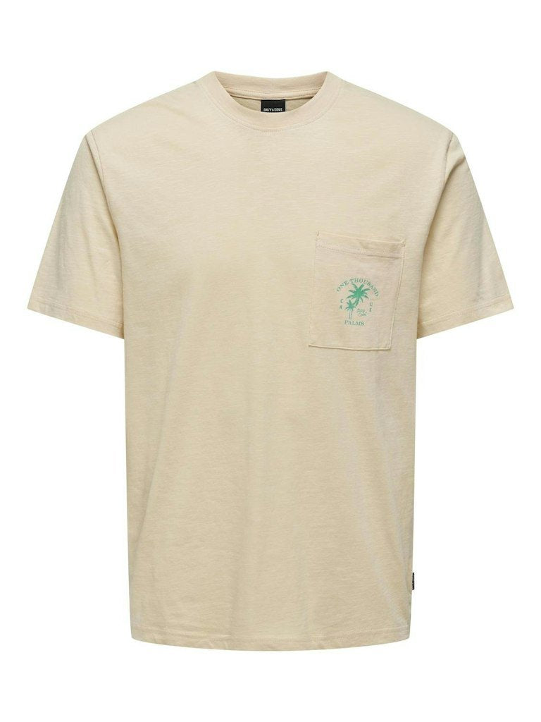 Only & Sons - T-shirt - Uomo | onskristopher reg pocket ss tee