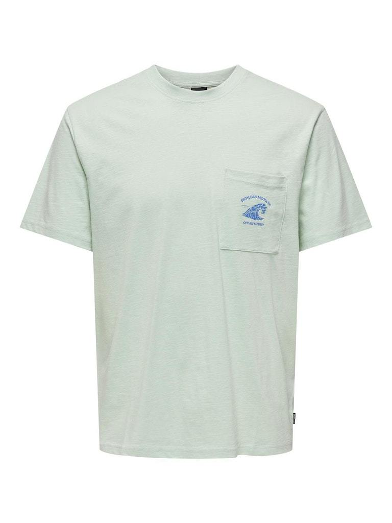 Only & Sons - T-shirt - Uomo | onskristopher reg pocket ss tee