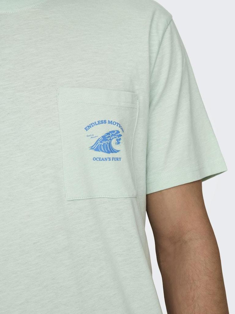 Only & Sons - T-shirt - Uomo | onskristopher reg pocket ss tee