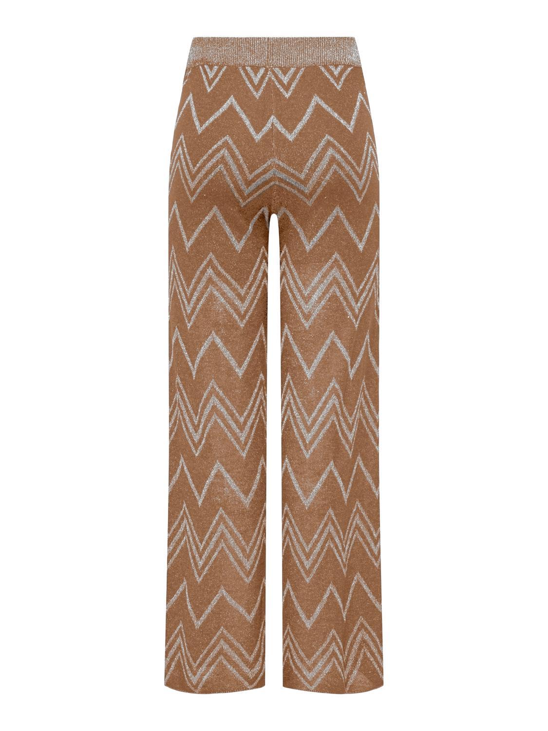 Only - Pantalone donna | onlnicole life glitter pants knt