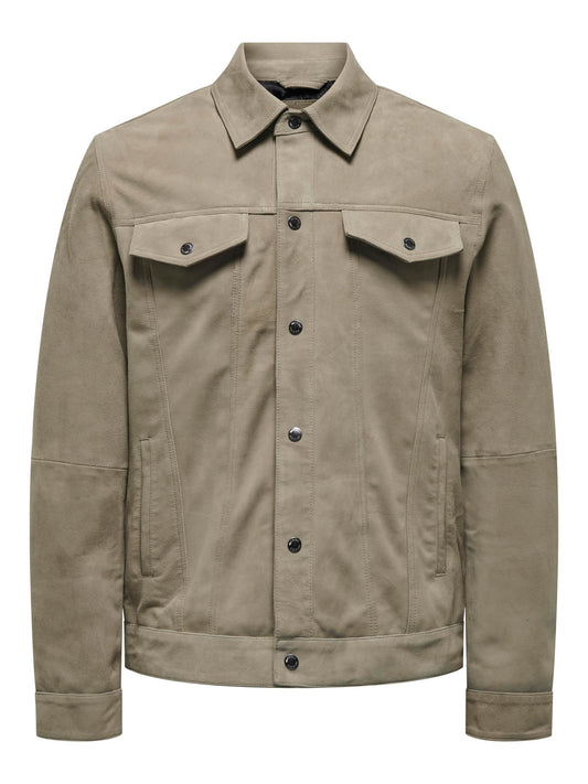 Giacca Calli Suede Jacket Otw Only & Sons
