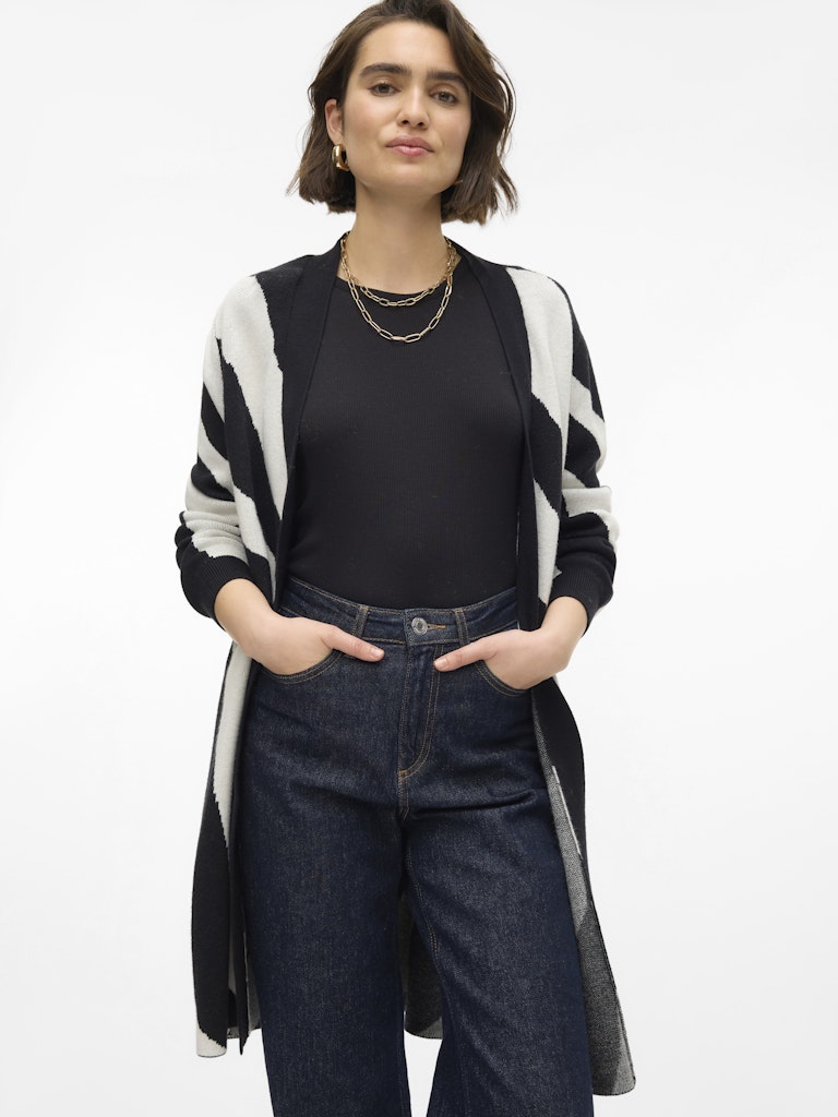 Vero Moda - Cardigan - Donna | vmnancy ls open cardigan boo