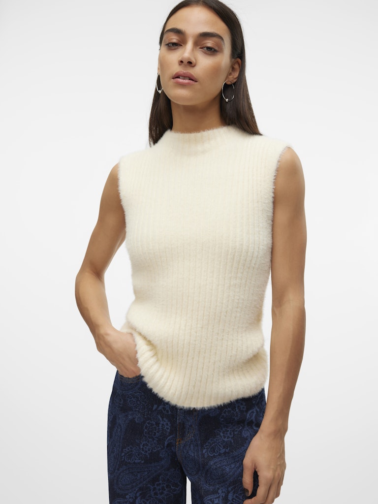 Vero Moda - Pullover smanicato - Donna | vmlyra sl funnelneck pullover