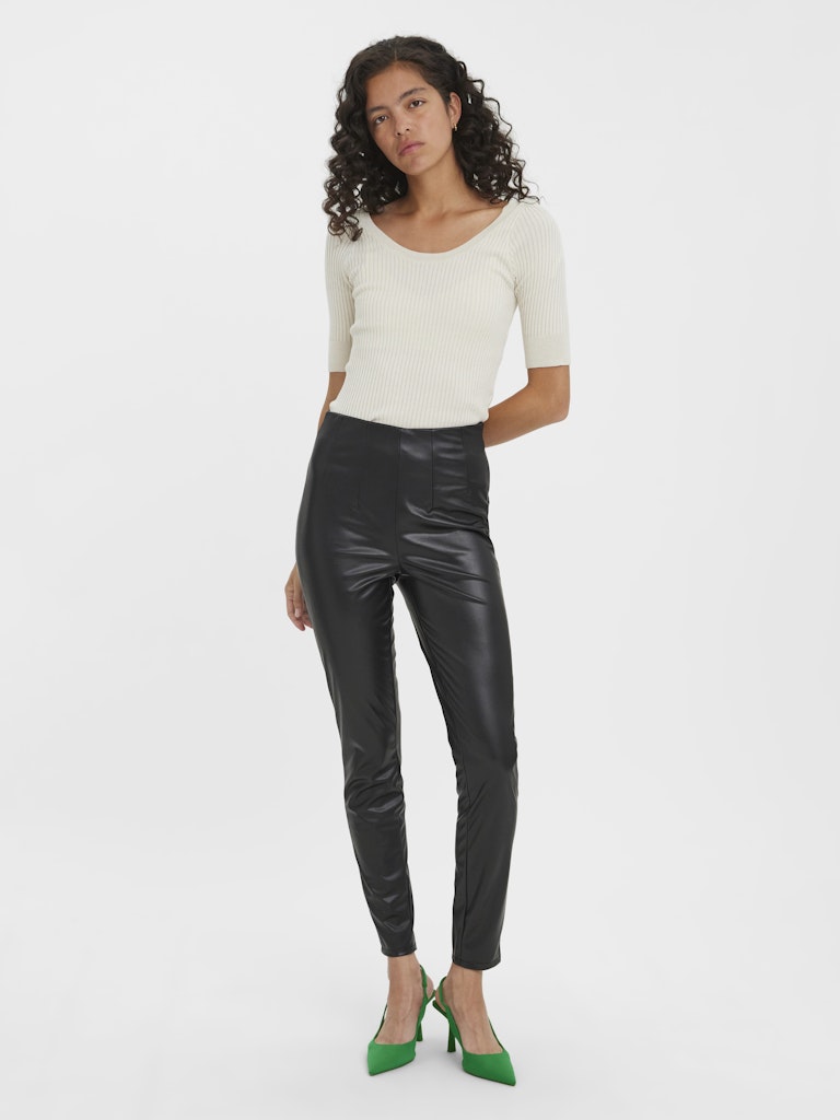 Vero Moda - Leggings - Donna | vmlana hr pl slim pant