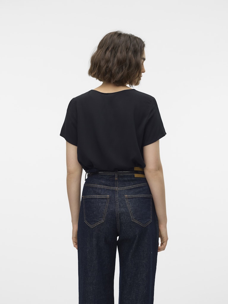 Vero Moda - T-shirt - Donna | vmeasy joy s/s top wvn ga