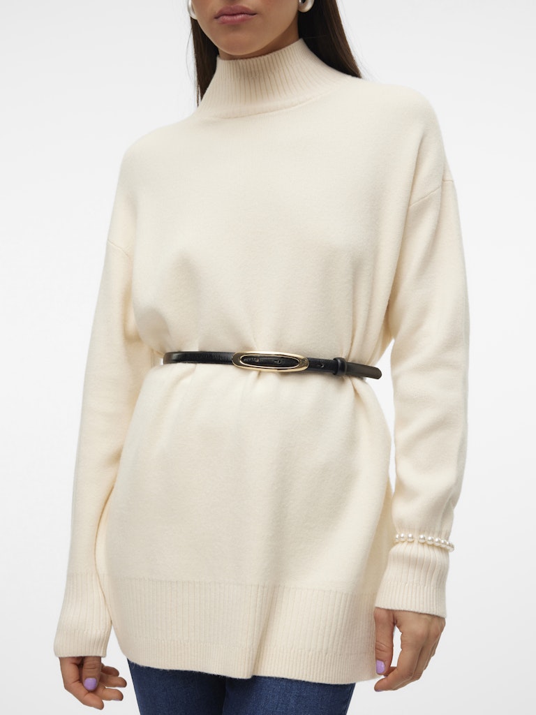 Vero Moda - Pullover - Donna | vmgold ls highneck pullover ga