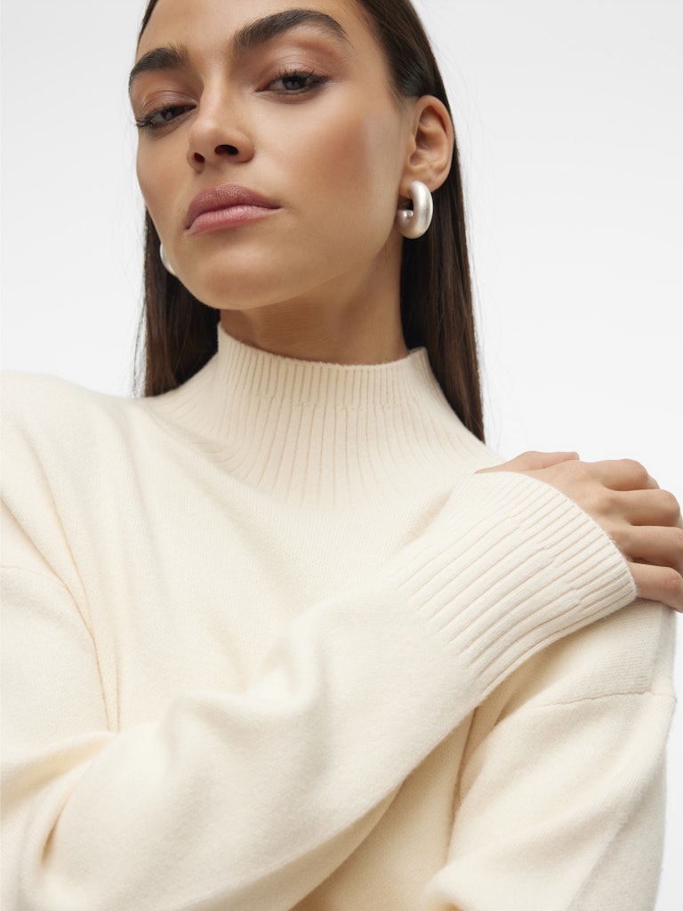 Vero Moda - Pullover - Donna | vmgold ls highneck pullover ga