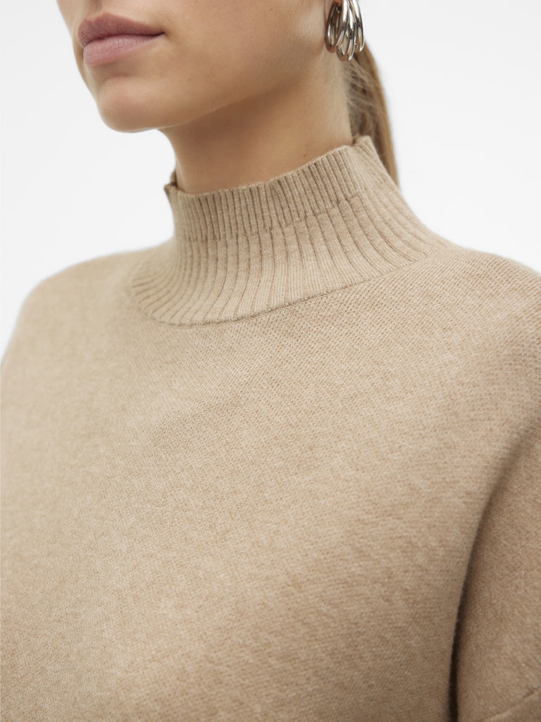 Vero Moda - Pullover - Donna | vmgold ls highneck pullover ga