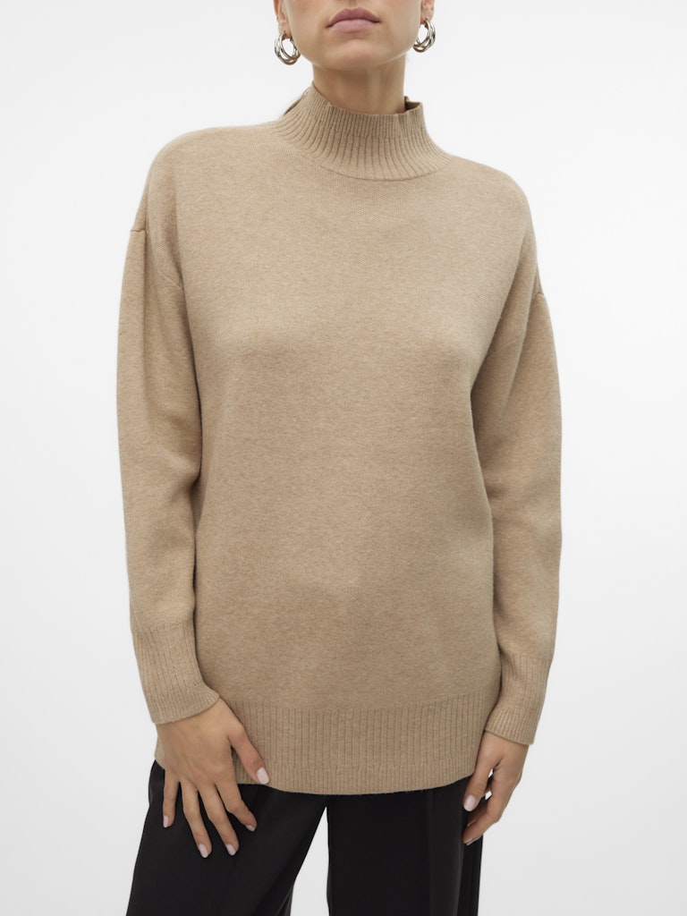 Vero Moda - Pullover - Donna | vmgold ls highneck pullover ga