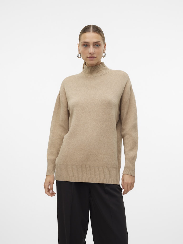 Vero Moda - Pullover - Donna | vmgold ls highneck pullover ga