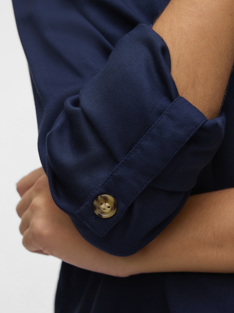 Vero Moda - Camicia - Donna | vmbumpy l/s shirt new wvn ga noos