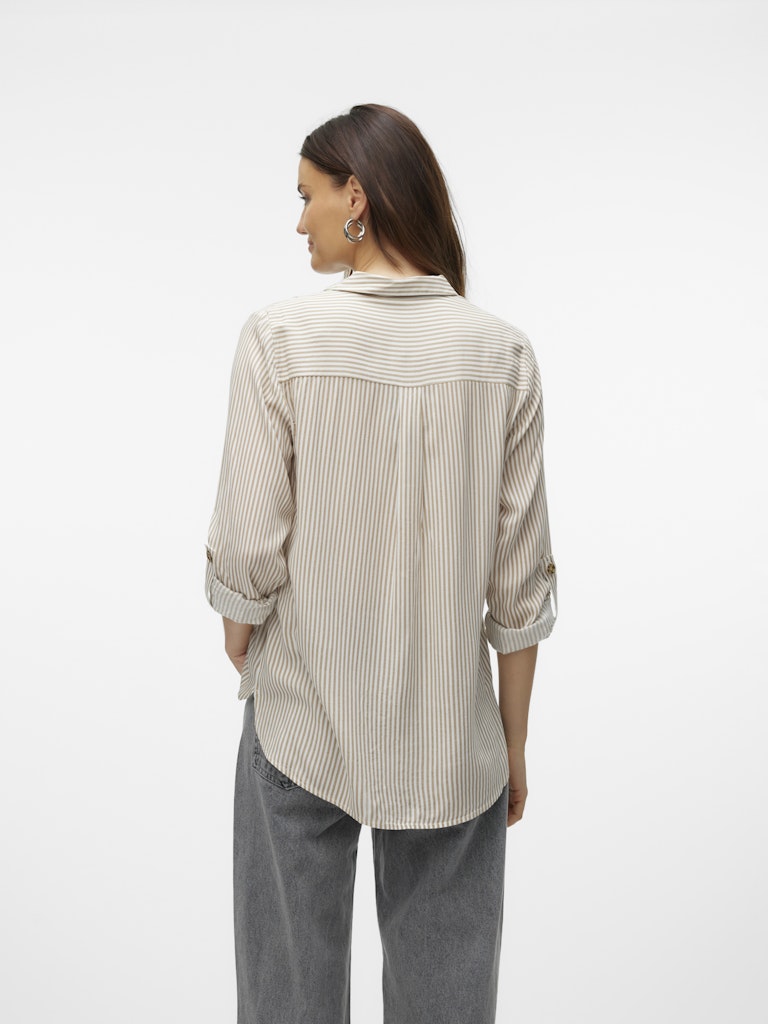 Vero Moda - Camicia - Donna | vmbumpy l/s shirt new wvn ga noos