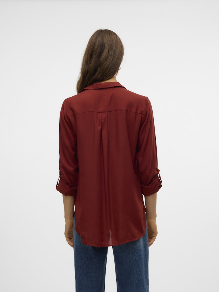Vero Moda - Camicia - Donna | vmbumpy l/s shirt new wvn ga noos