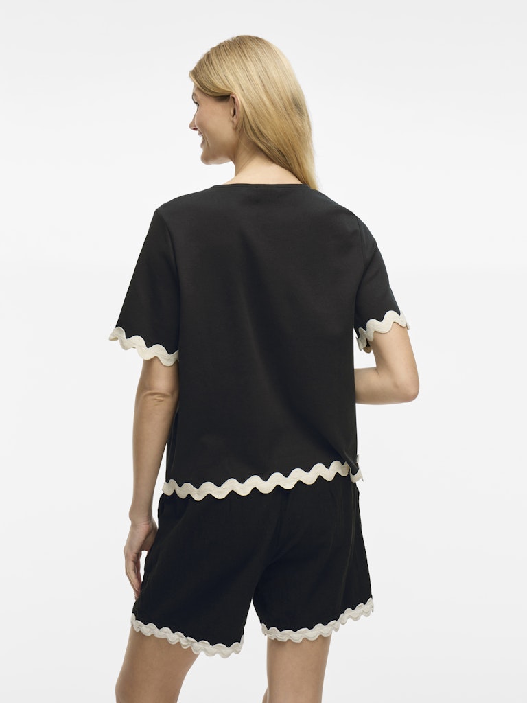 Vila - Top - Donna | vicalisa o-neck 2/4 top