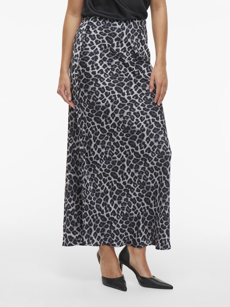 Vila - Gonna longuette - Donna | visahra hw ankle leo skirt/ka