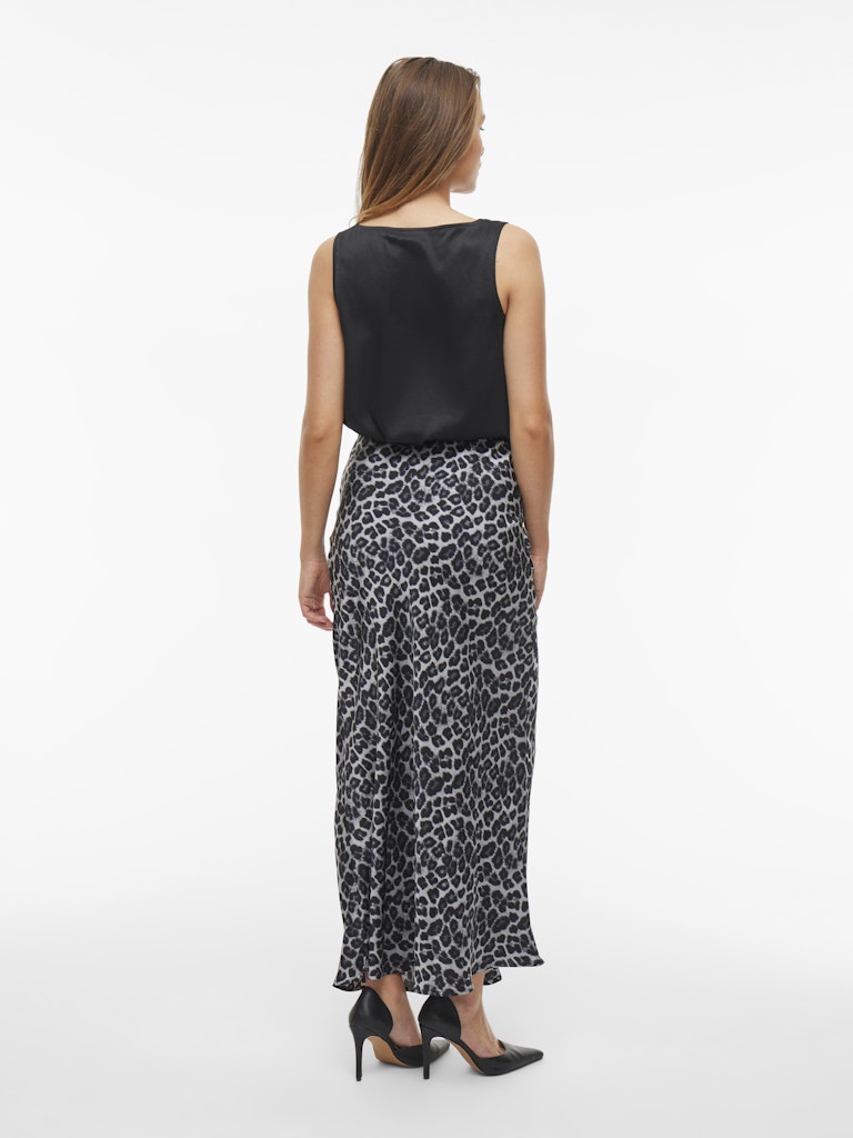 Vila - Gonna longuette - Donna | visahra hw ankle leo skirt/ka