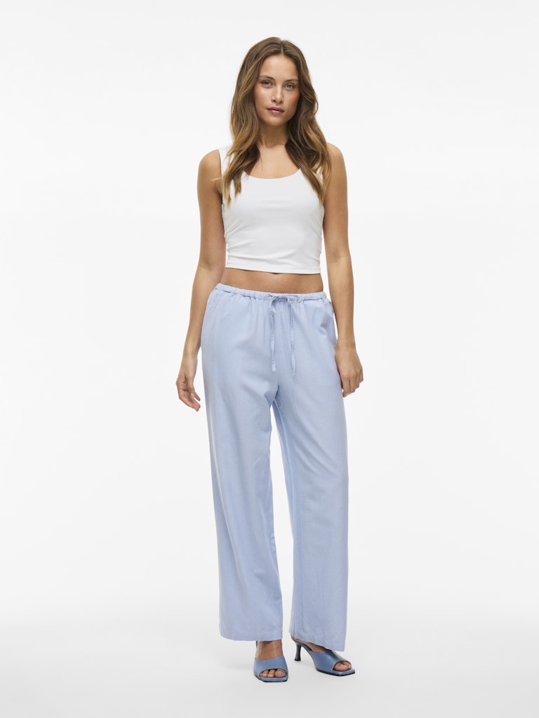 Vila - Canotta - Donna | vikenza u-neck s/l crop tank top rev