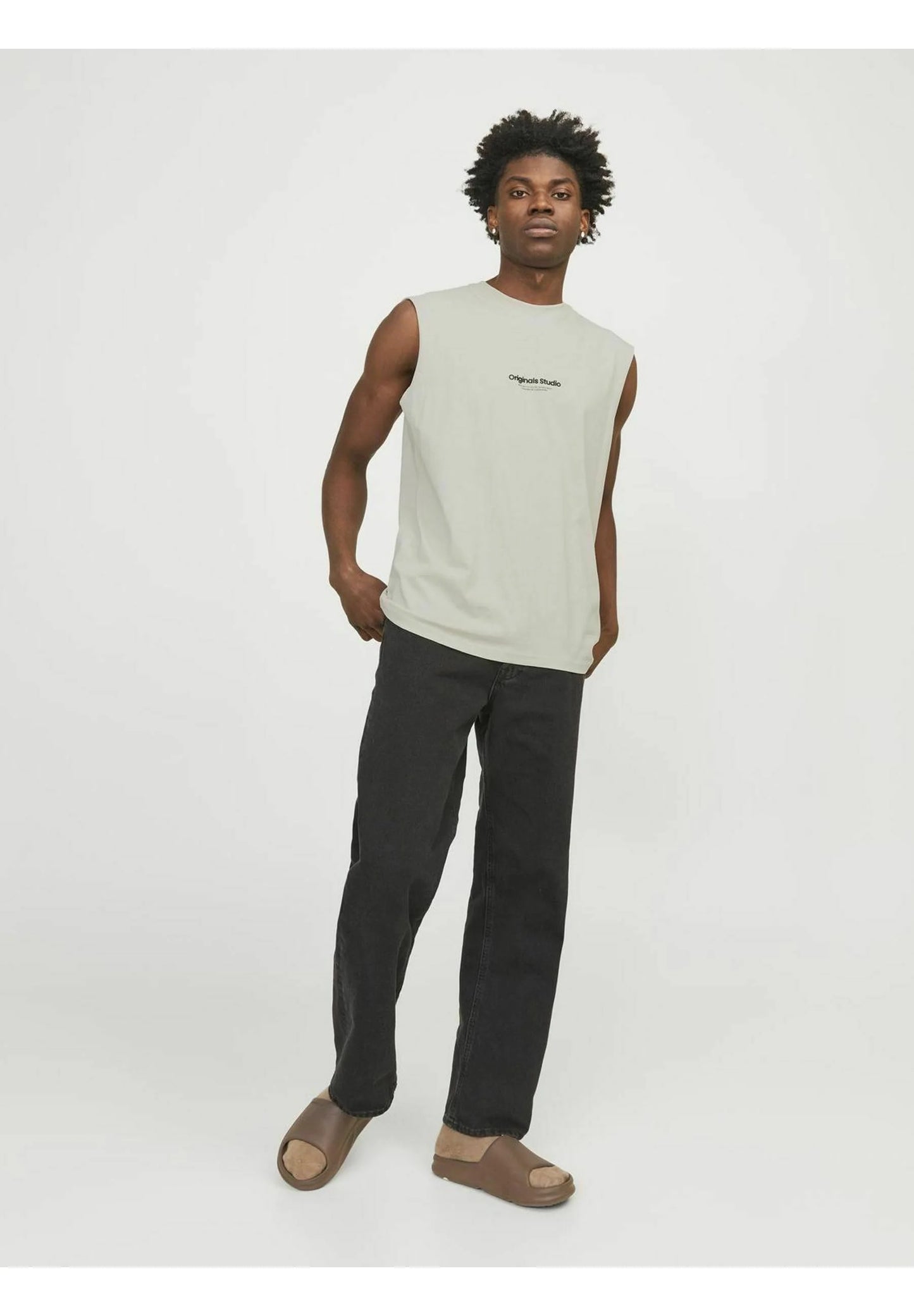 T-Shirt - Jjjunior Jorvesterbro Sleeveless Tee Jnr