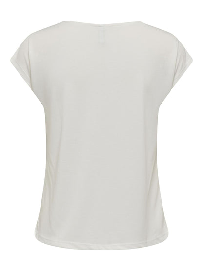 Only - T-shirt - Donna | onlfree life s/s mod.v-neck top jrs noos