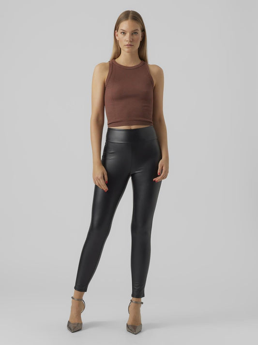 Vero Moda - Leggings - Donna | vmsuella hr coated legging lcs