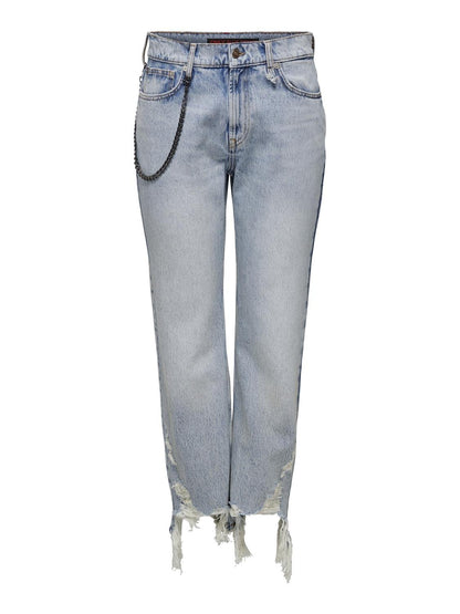 Only - Jeans - Donna | onlgrand hw kick flare rw red dnm dot