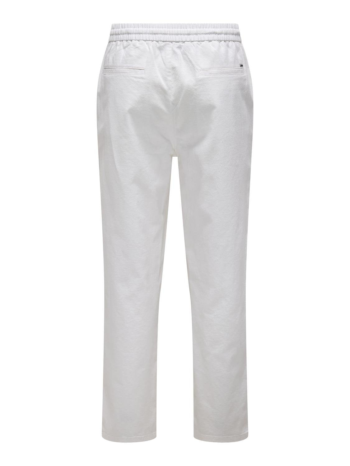 Only & Sons - Uomo - T-shirt | onssinus loose 0007 cot lin pant noos