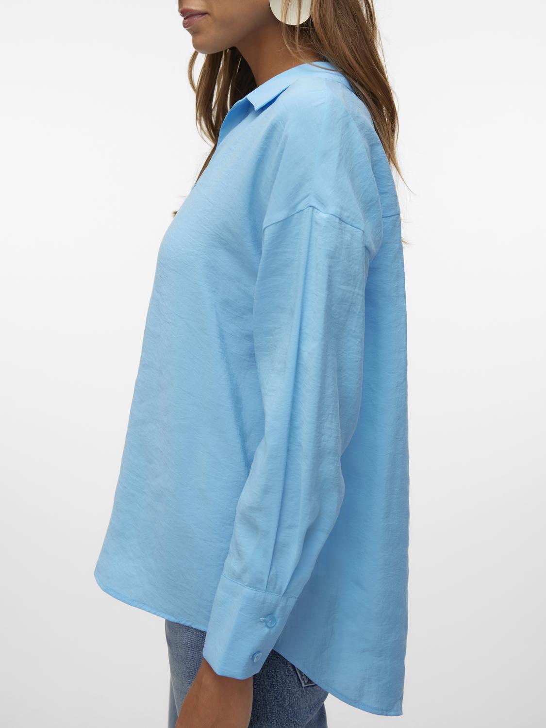 VMQUEENY LS OVERSIZE SHIRT WVN GA NOOS