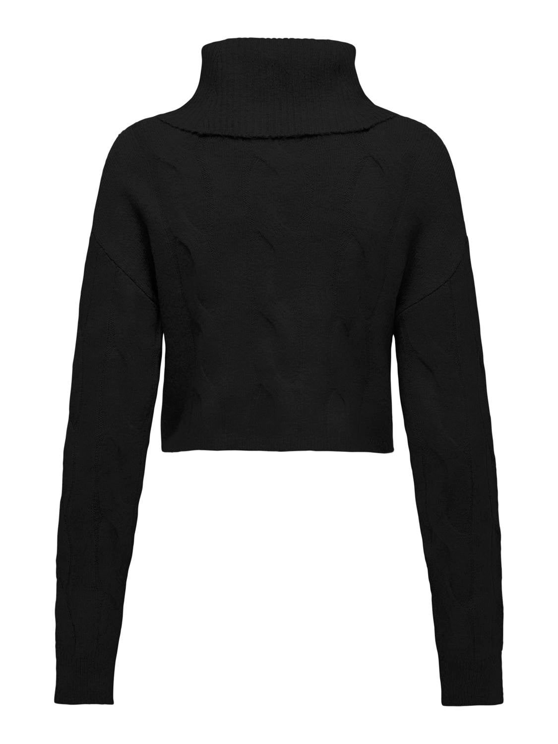 Only - Pullover donna | onlrio life ls cable rollneck knt