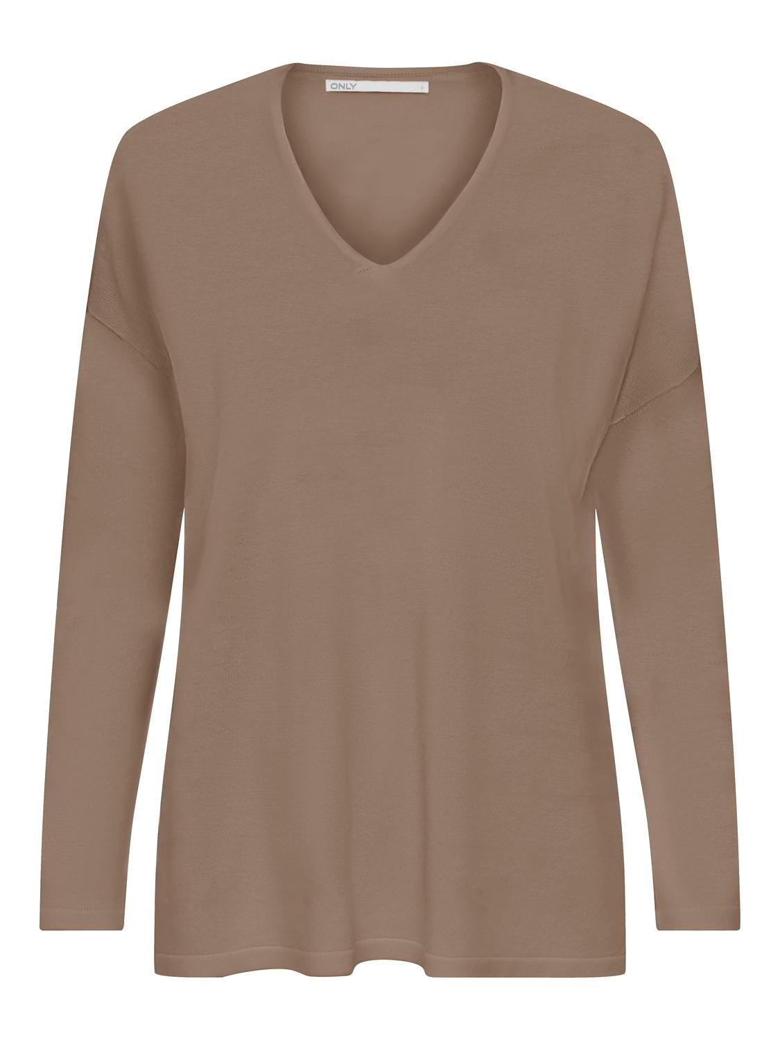 ONLAMALIA LS V-NECK CC KNT