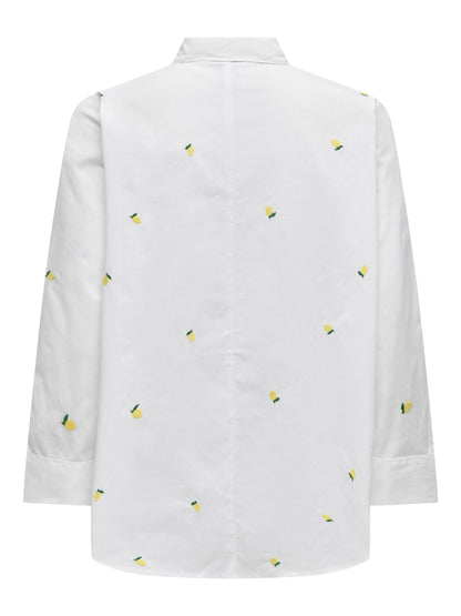 Only - Camicia - Donna | onlnew lina grace ls emb shirt noos wvn