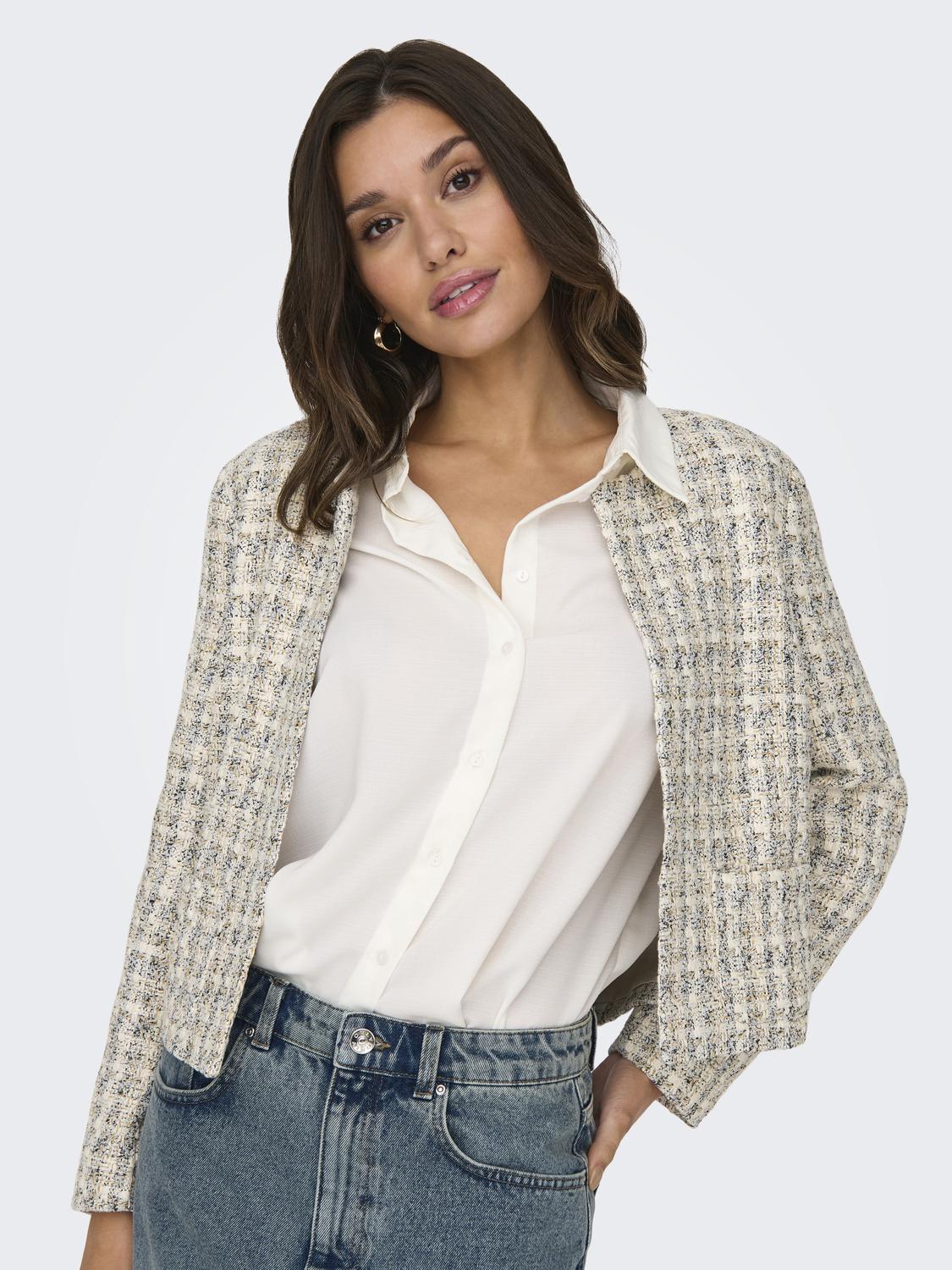 JDYCOCO L/S BOUCLE BLAZER PNT