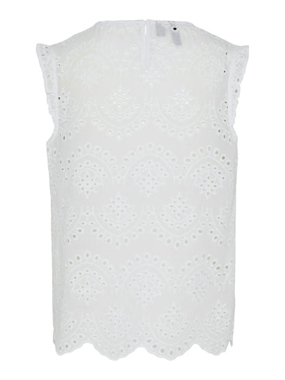 Pieces - Blusa - Donna | pcvilde sl top wvn noos