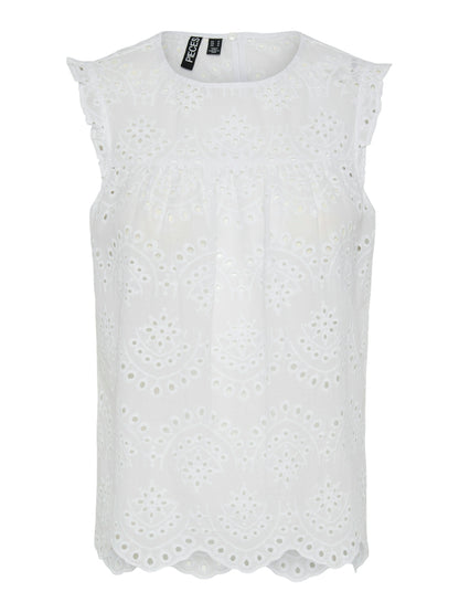 Pieces - Blusa - Donna | pcvilde sl top wvn noos
