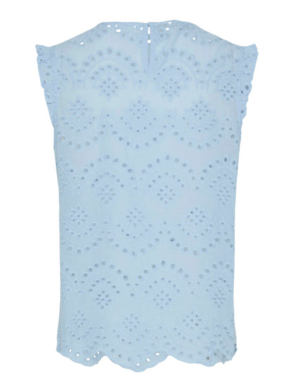 Pieces - Blusa - Donna | pcvilde sl top wvn noos