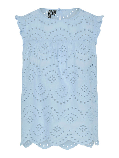 Pieces - Blusa - Donna | pcvilde sl top wvn noos