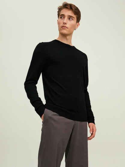 Felpa Jprblabushwick Merino Knit Crew Neck Ln Jack&Jones